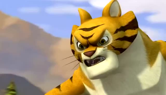 熊出没:光头强连设三道机关,虎哥轻松破解