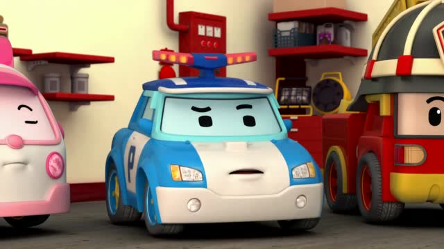 变形警车珀利:斯库比睡了一觉醒来发现满是伤痕