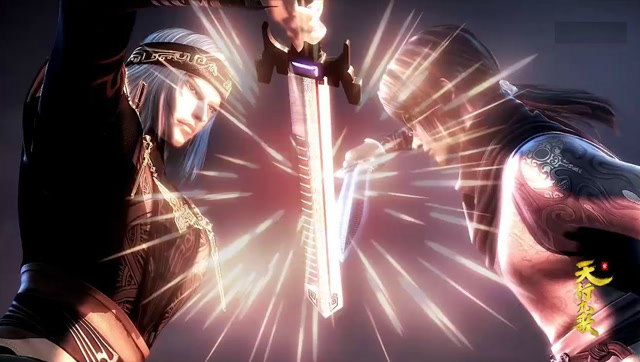 天行九歌:少年盖聂登场vs卫庄,百步飞剑与横贯八方的终极较量!