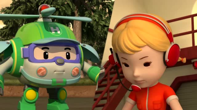 变形警车珀利:小娟你怎么这么喜欢调侃海利