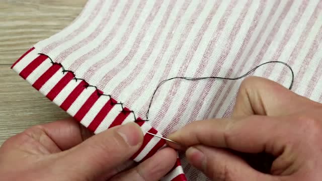 衣服破了不要扔,手把手教你缝好衣服边,再也不用担心缝不好了