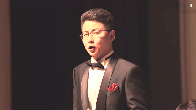 男中音周飞 中央音乐学院歌剧音乐厅演唱威尔第咏叹调