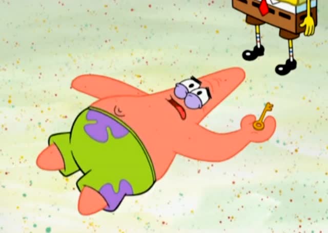 海绵宝宝发现派大星躺在家里喘不过气来了,这是需要休假啦