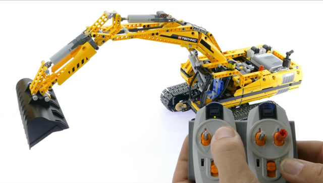 lego乐高积木科技机械系列 8043 电动遥控履带挖掘机