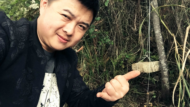 荒野求生之户外陷阱,小伙教程最简单的落石阵,喜欢户外的必看