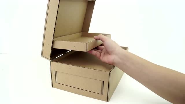 好精致的纸板文具盒,真想自己也制作一个