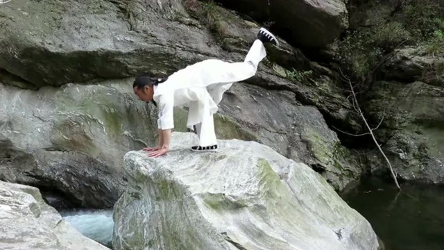 武当易筋经十功图,大师苦练绝技打通全身经络,难得一见的好功夫