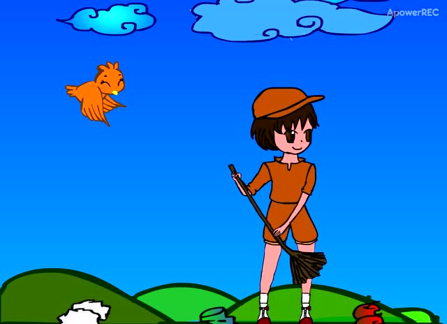 李依淼制作的flash动画作品