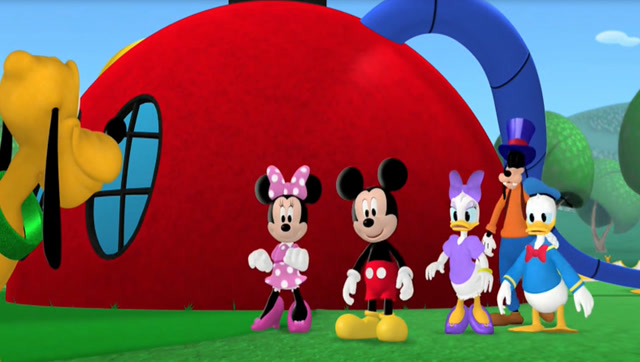 米奇妙妙屋:米奇喊出土豆带上大家一起去找布鲁托的狗窝