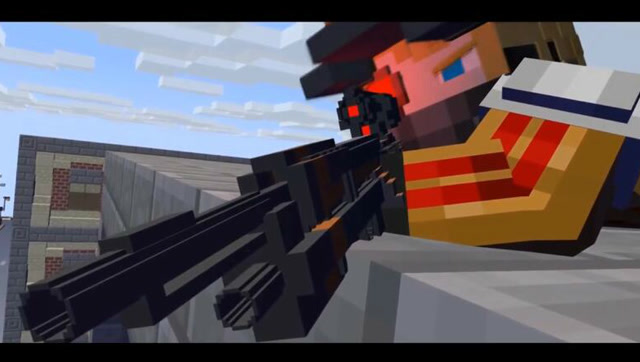 我的世界 4014世纪之战 mc动作动画