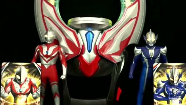 《欧布奥特曼》希卡利和佐菲合体变身效果展示!