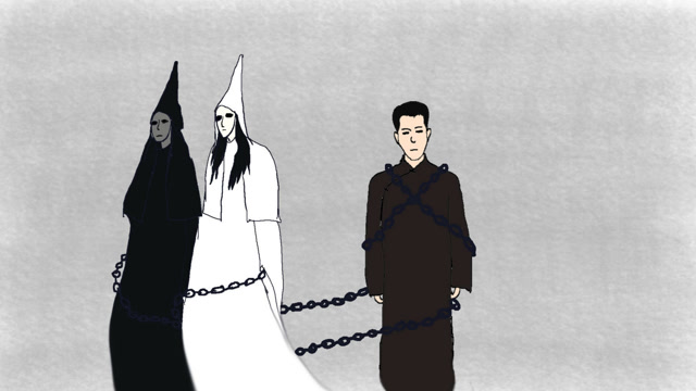 笔仙三:黑白无常锁魂来,小笔仙该去往何处?