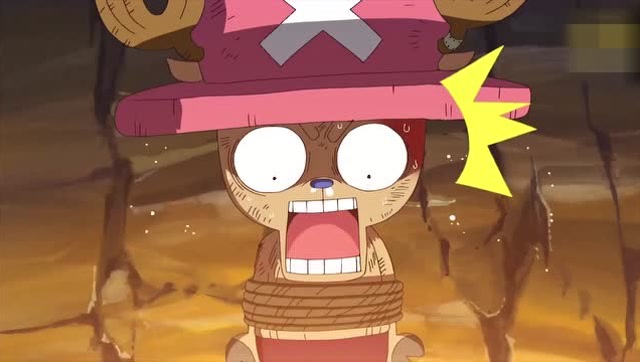 乔巴被野人误认为是狸猫非常生气强调是驯鹿,而不担心马上被吃掉!