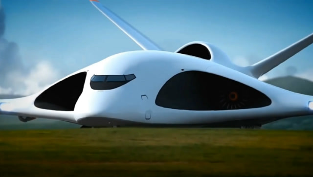 俄罗斯未来的新型运输机,外表非常科幻,装载量超200吨