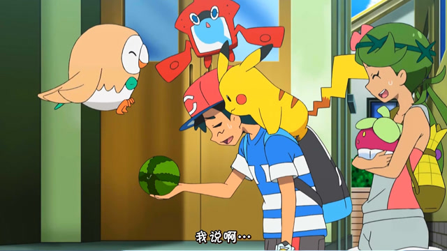 小智还以为木木枭找到了莉莉安,结果带来了个西瓜,小智好失望