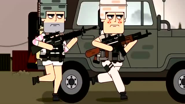 绝地求生小动漫《吃鸡小队》第三集