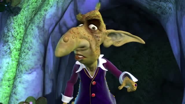 《芭比彩虹仙子之美人鱼公主》爱丽娜为什么把浆果给蘑菇头?