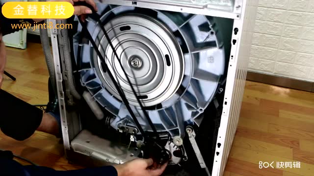 洗衣机电机拆卸图解法图片