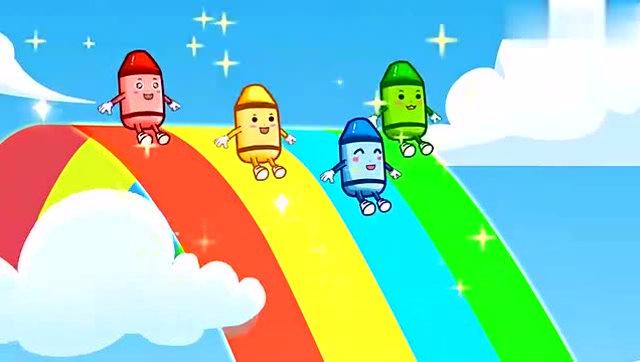 宝宝巴士儿歌:我爱小蜡笔