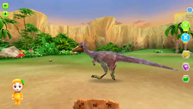 神奇恐龙世界 认识最聪明的恐龙纤手龙