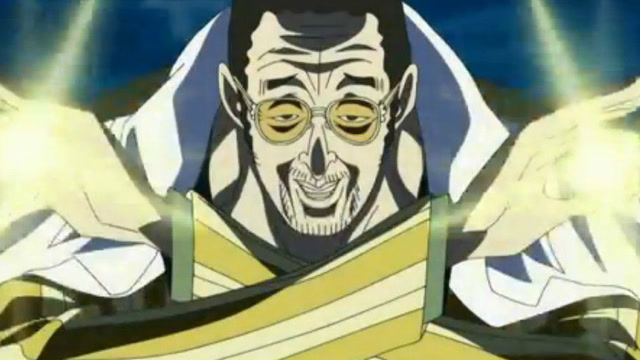 顶上战争:黄猿:卡普那老小子在旁边看着呢!随便意思意思就行了