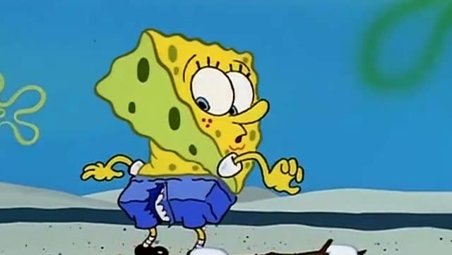 海绵宝宝:撕裂的裤子