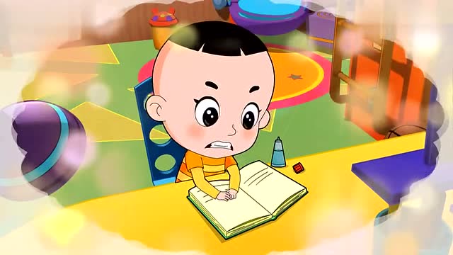 刚犯完错误的大头,还真是可爱啊!