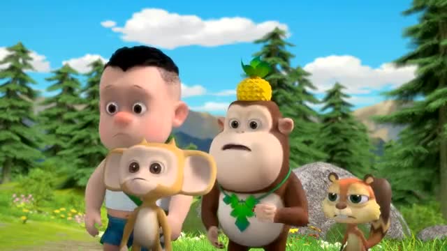 熊出没嘉年华欢乐童年:独木桥上跳芭蕾