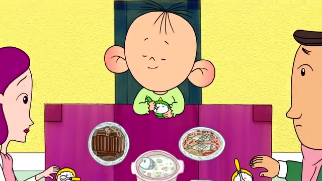 大耳朵图图:图图教爸妈洗手,教爸妈吃饭,图图爸妈的反应太搞笑了