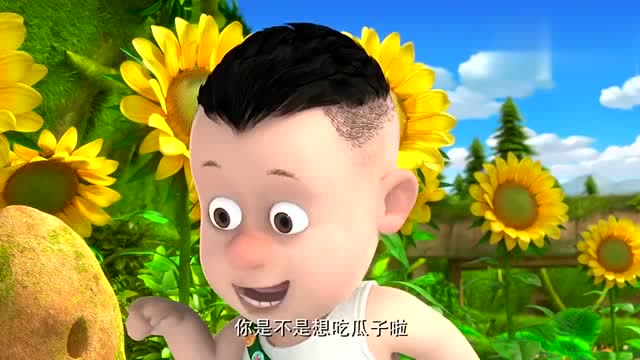 熊出没,在光头强的帮助下,笨笨的熊二终于知道自己怎么长高了