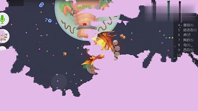 球球大作战:妞儿遇到满观战主播全程不怂,八分卡点拿第一!