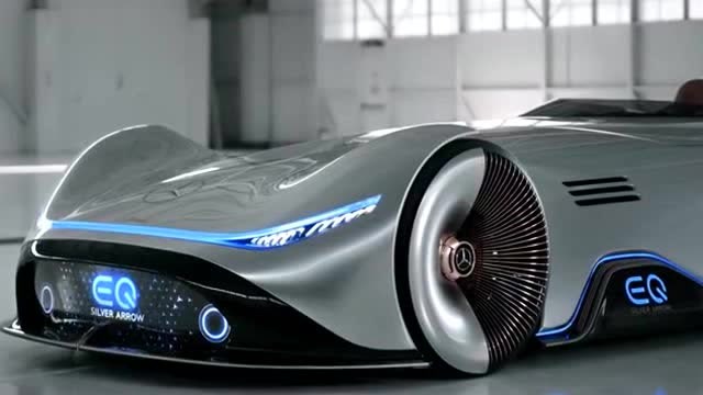 奔驰eq超豪华跑车,秒杀布加迪威龙!