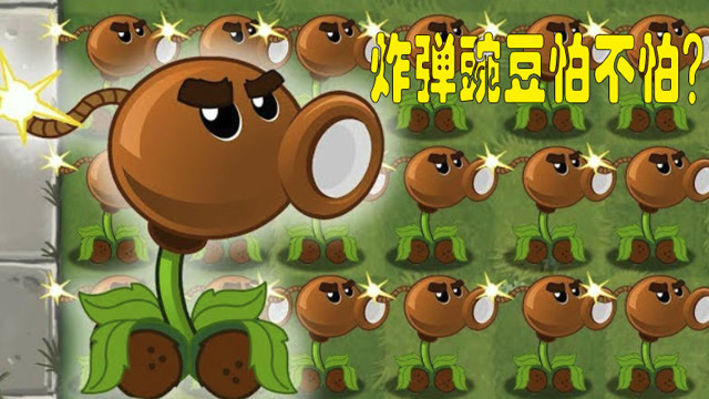 当杂交植物炮弹豌豆培育成功后,戴夫:僵尸有多少来多少