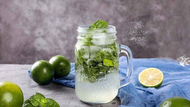 青柠莫吉托,一杯夏天的味道