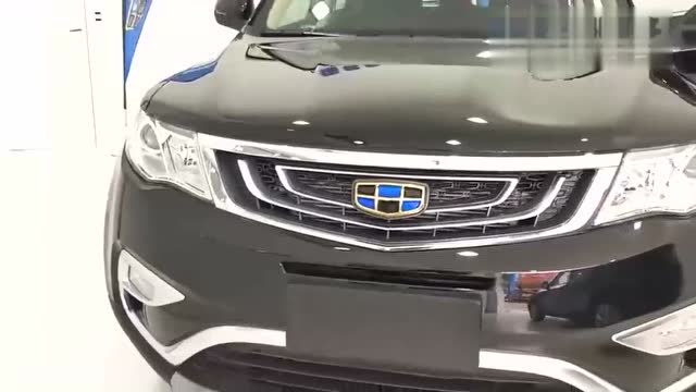 吉利帝豪x7 sport实车展示,外观,内饰和空间高清实拍!