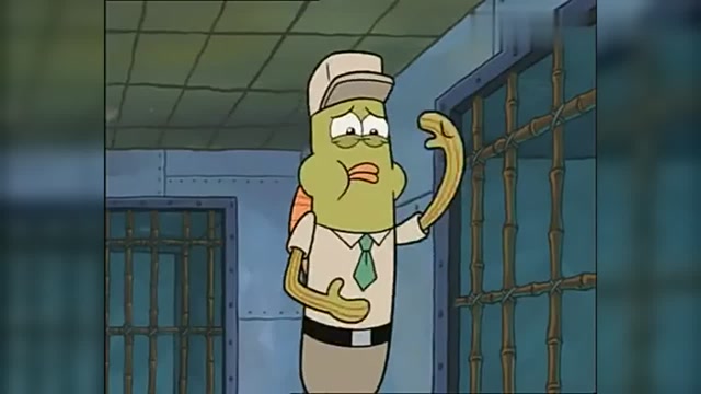 海绵宝宝扮海超人与邪恶的魔魟用内衣内裤大战