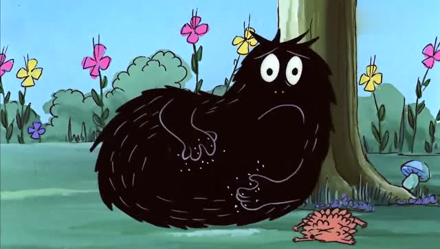 巴巴伯抱着小刺猬睡觉,醒来自己浑身痒,他真的受不了了