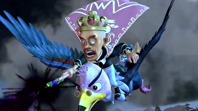 "腐朽国王"和"精灵国"展开了最终的决战,邪不压正!