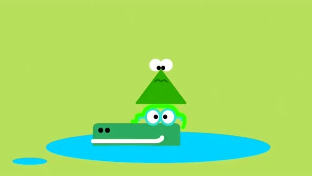 嗨道奇:小朋友们看到一只晕船的小青蛙,海皮去水里把它带上岸!