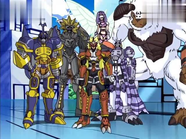 数码宝贝:友树的勇气,为保护朋友而战斗,巴撒兽震撼出击