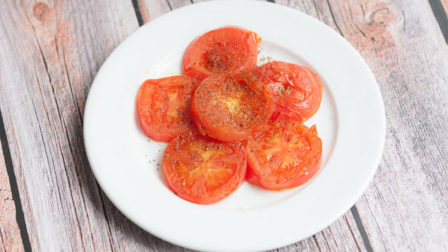 姜叔食堂:煎西红柿