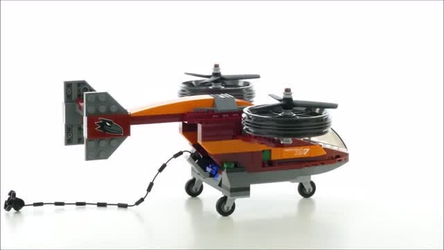 乐高玩具之涡轮飞机