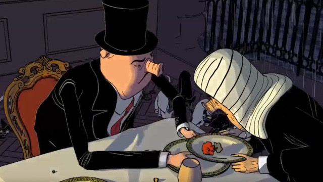 讽刺动画《少数人的晚餐》,让你领略社会黑暗面,弱肉强食才是王道