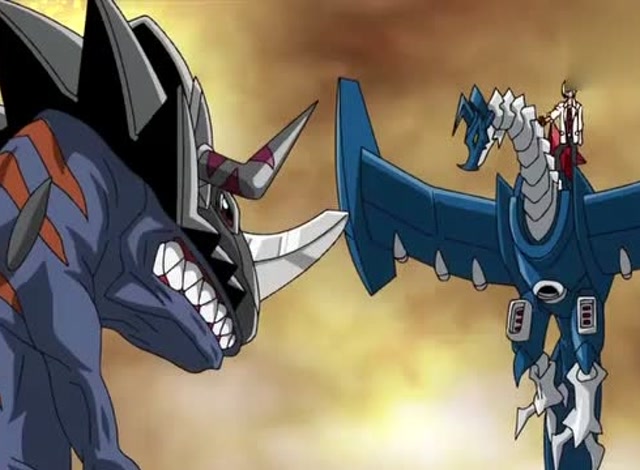 数码宝贝:策略兽vs暴龙兽!到底哪一个更厉害呢?