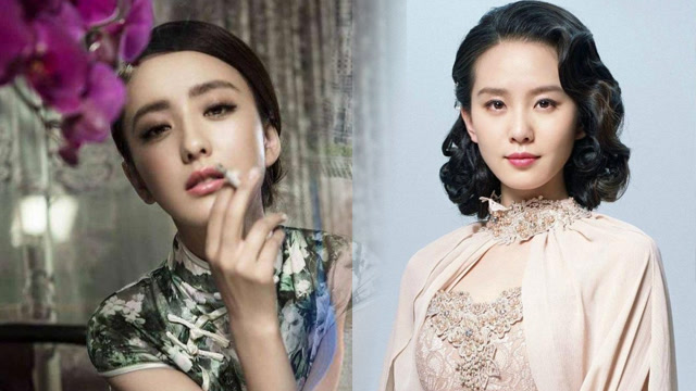 刘诗诗佟丽娅同穿旗袍 精致美艳不可方物