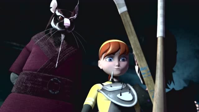 《忍者神龟》 凯西发现艾普和忍者神龟是朋友,原来是误会