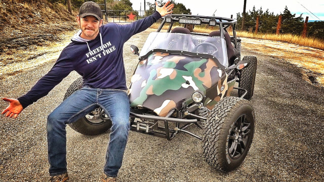 绝地求生中的沙漠越野蹦蹦车现实中有多强?牛人亲自试开,性能震撼