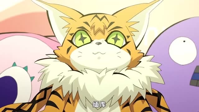 数码兽竟然上台表演,卖萌迷倒观众!