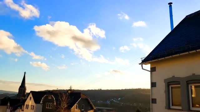 天气晴朗,温和的不能再舒服了