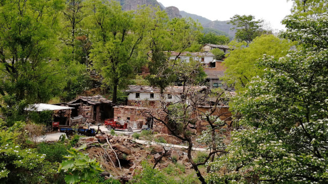 河南安阳:太行山中的传统石头古村落上庄村